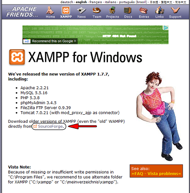 descarga 02 xamp